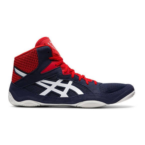 Asics Snapdown 3 1081A030 401 Red || Navy blue | MEN \ Men's shoes \ Wrestling WOMEN \ Women's 