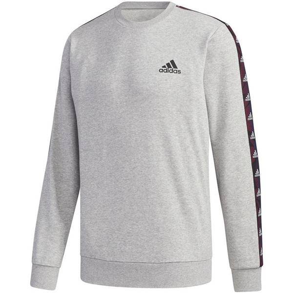 Bluza męska adidas Essentials Tape Sweatshirt szara GD5447