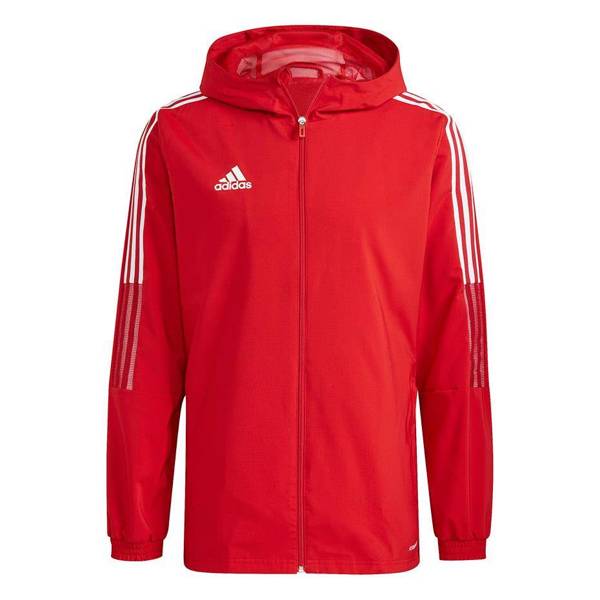 Bluza męska adidas Tiro 21 Windbreaker czerwona GP4965