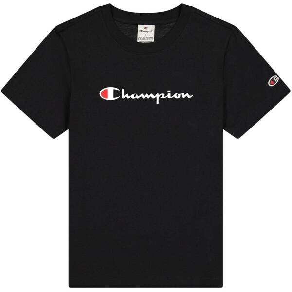 Koszulka damska Champion SS Tee czarna 117534 KK001