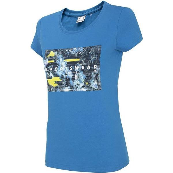 Women's shirt 4F blue H4Z20 TSD024 33S t-shirt