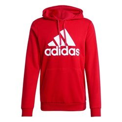 Bluza męska adidas Essentials Big Logo czerwona GV0249