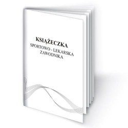 Książeczka sportowo-lekarska zawodnika 10 szt.